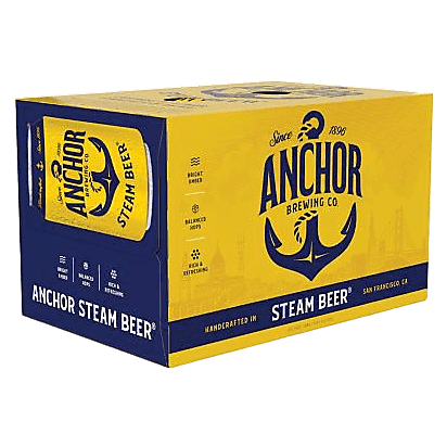 Anchor Brewing Steam Beer 6pk 12oz Can