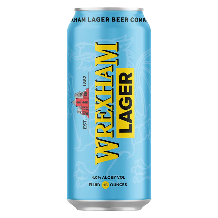 Wrexham Lager 4pk 16oz Can