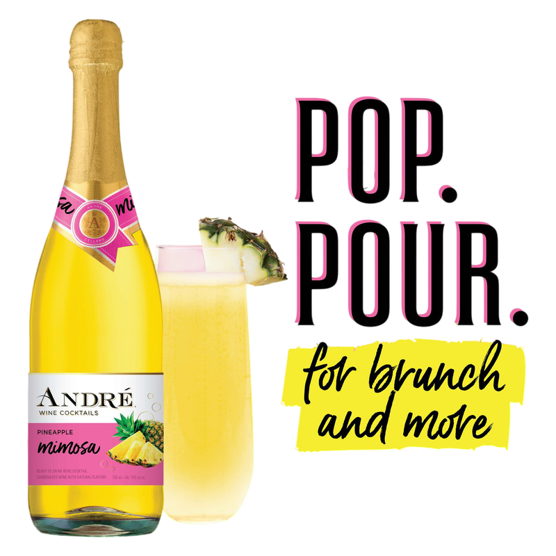 Andre Pineapple Mimosa California Wine Based Cocktail