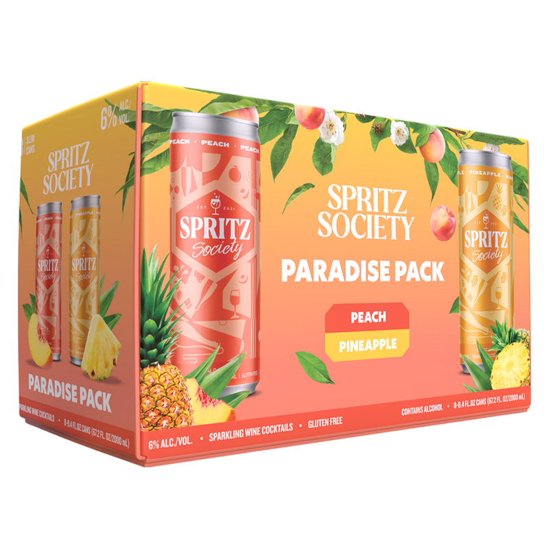 Spritz Society Paradise 8pk 8.4oz Can 6.0% ABV - Spritz Society