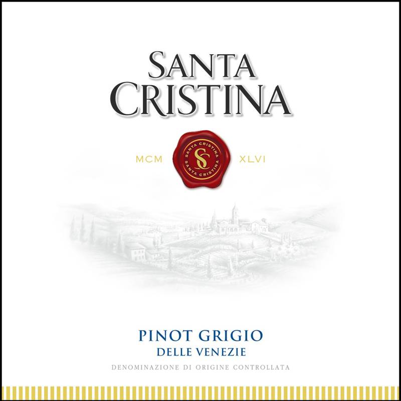 Santa Cristina Pinot Grigio 750ml Bottle