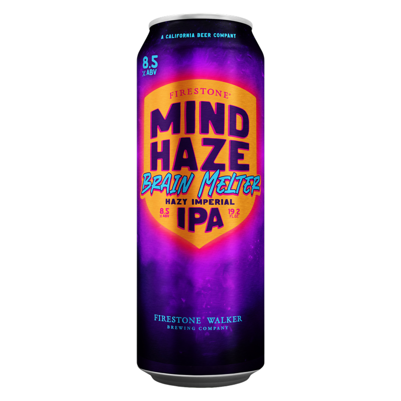 Firestone Walker Brain Melter Hazy IPA (19OZC) (19.2 OZ CAN