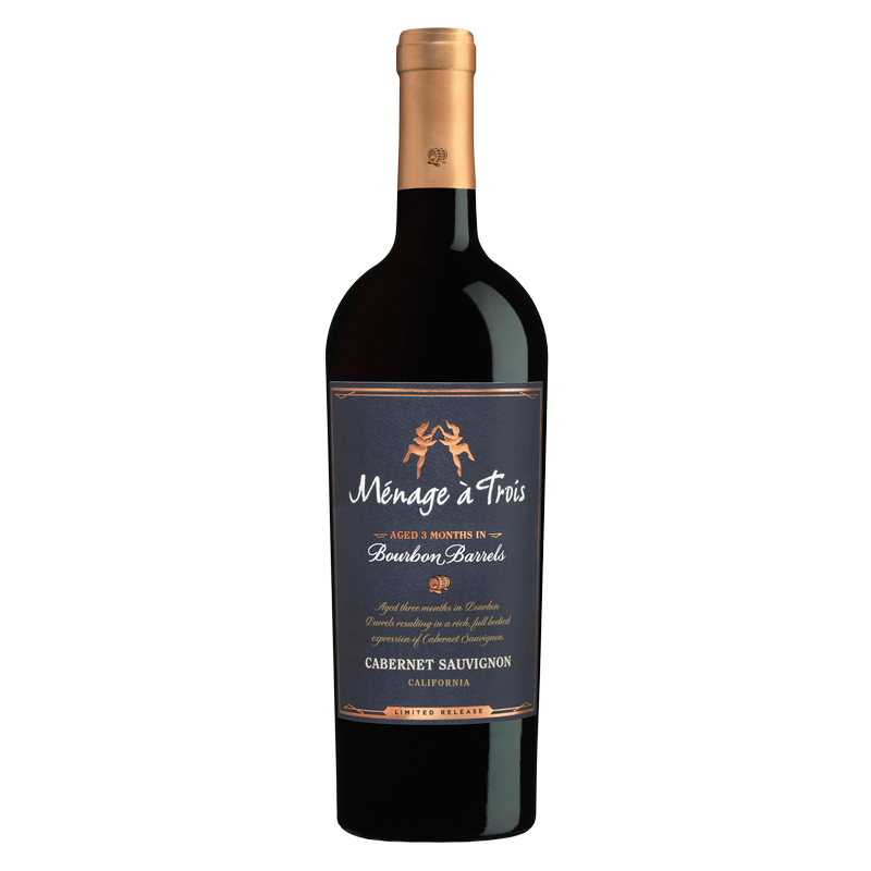 Menage A Trois Bourbon Barrel Aged Cabernet Sauvignon 750ml