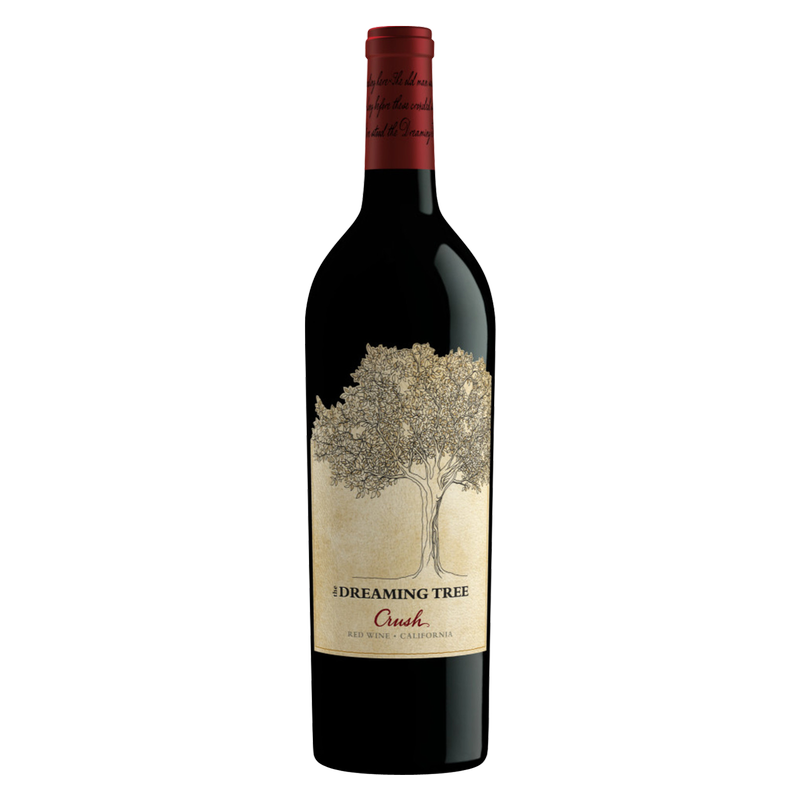 shake the money tree in the wine cave Dreaming Tree Crush Red Blend 750 ml