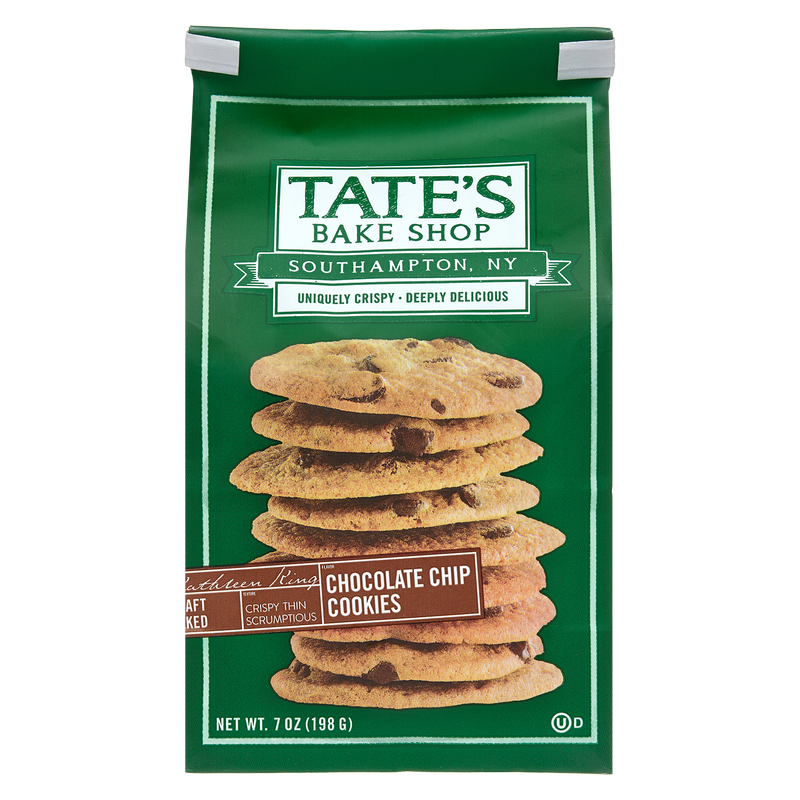Tate's Bake Shop Chocolate Chip Cookies 7oz - Tate's Bake Shop