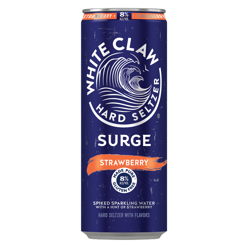 White Claw Surge #2 Strawberry Single 12oz Can 8.0% ABV - White
