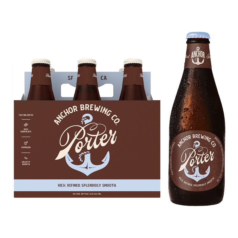 Anchor Porter 6pk 12oz Btl 5.6% ABV