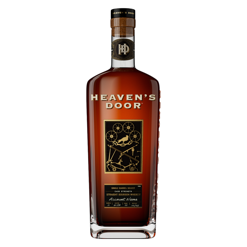 Bourbon  8年 750ml 箱付き Heaven's Door Single Barrel Cask Strength Straight Bourbon 750ml
