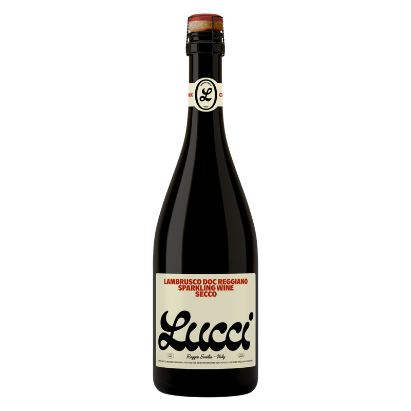 Lucci Lambrusco Secco 750ml Bottle - Lucci – BevMo!