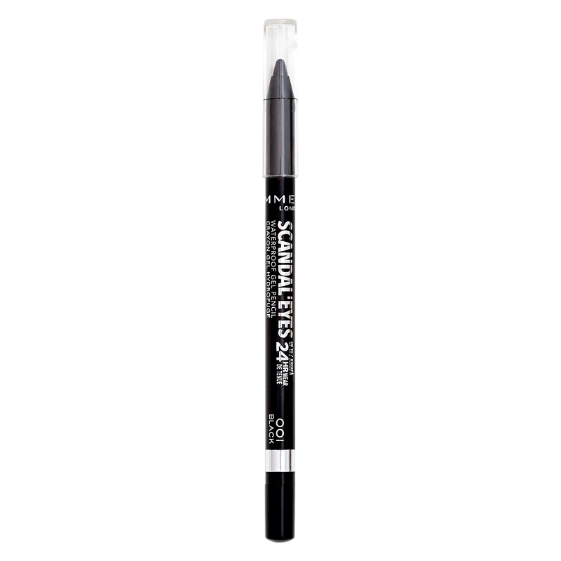 RIMMEL Exaggerate Eyeliner 3er Pack – Wasserfest, Schwarz, 0,28 G Pro Stift