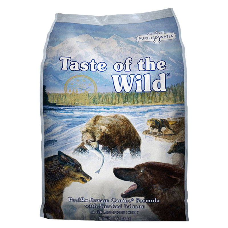 Taste of The Wild Pacific Stream with Smoked Salmon Dry Dog Food 5lb BevMo