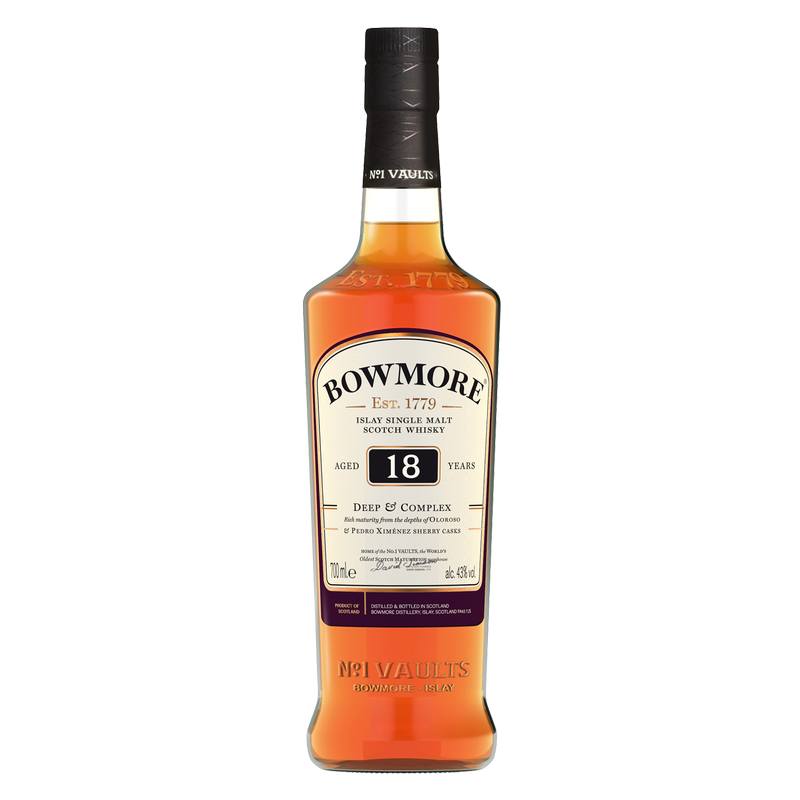 Bowmore Islay Single Mal 18 Yr 750ml - BevMo! – BevMo!