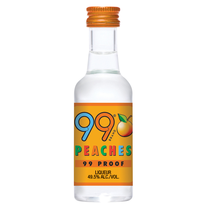 99 Peach Schnapps PET 50ml - 99 – BevMo!