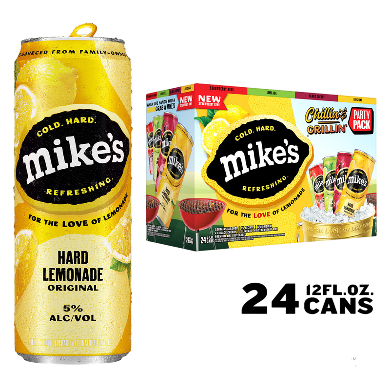 Mike's Chillin' & Grillin' Party Pack (24PKB 12 OZ) - Mike's