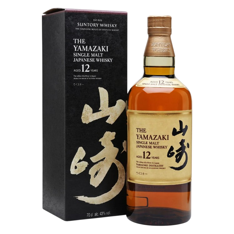 山崎12年 750ml alc.43％ Yamazaki 12 Yr Single Malt Japanese Whisky 750ml - Yamazaki – BevMo!