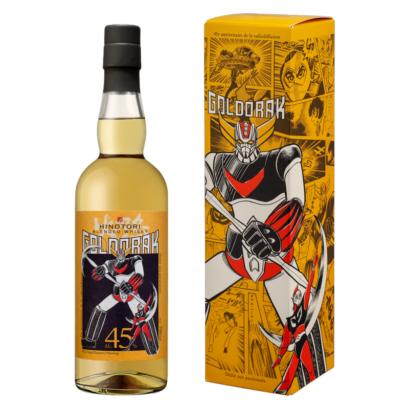 Hinotori Goldorak 5yr Whisky 700ml (90 Proof) - Hinotori – BevMo!