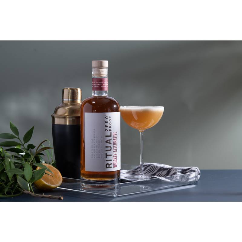 Ritual Zero Proof Whiskey Alternative 750ml Bottle