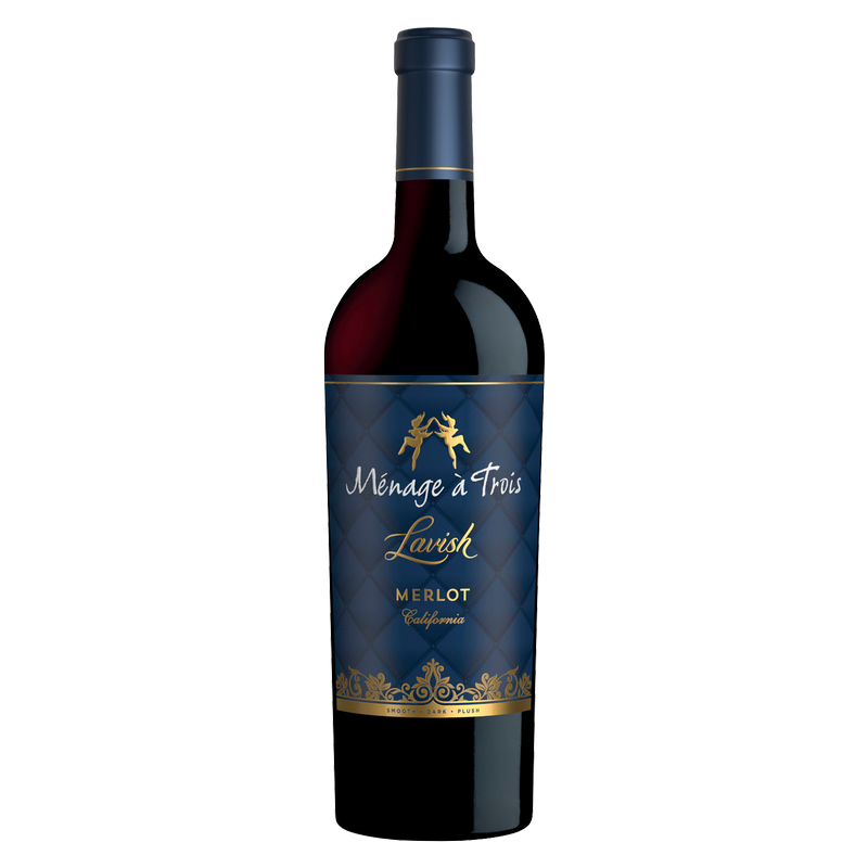Menage a Trois Lavis Merlot 750ml - Menage A Trois – BevMo!