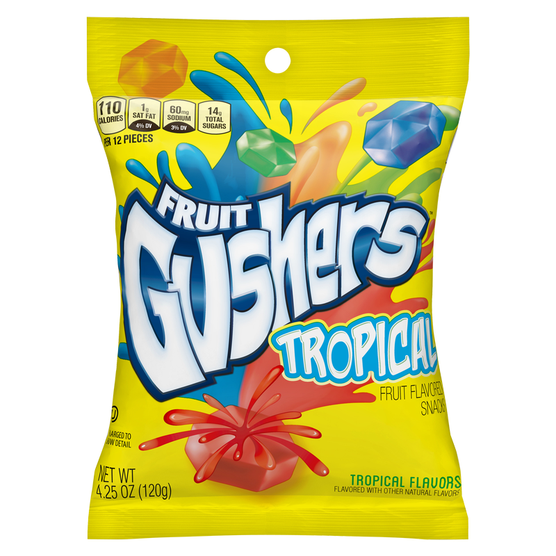 Fruit Gushers Tropical 4.25oz - Gushers – BevMo!