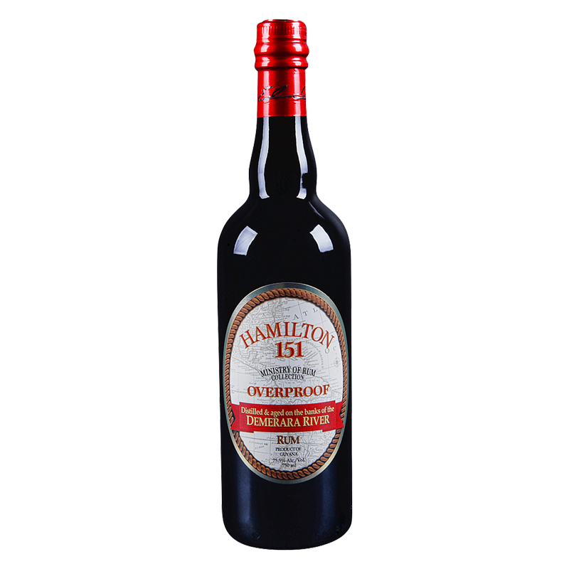 Hamilton 151 Prf Demerara 750ml
