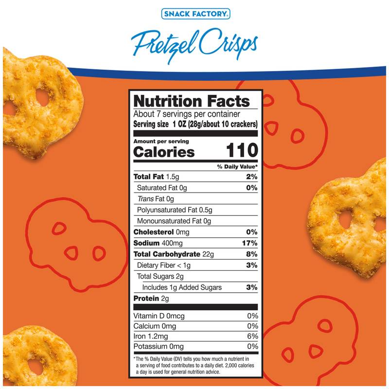 Pretzel Crisps Buffalo Wing 7.2oz