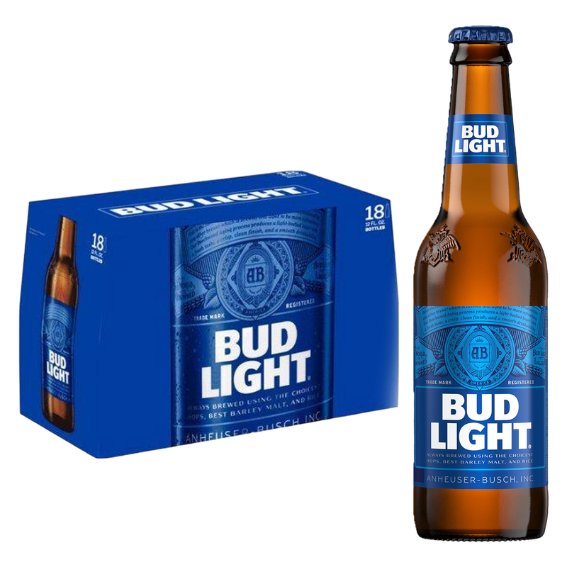 Bud Light 18pk 12oz Btl 4.2% ABV - Bud Light – BevMo! Bud Light 18pk 12oz Btl 4.2% ABV - Bud Light – BevMo!