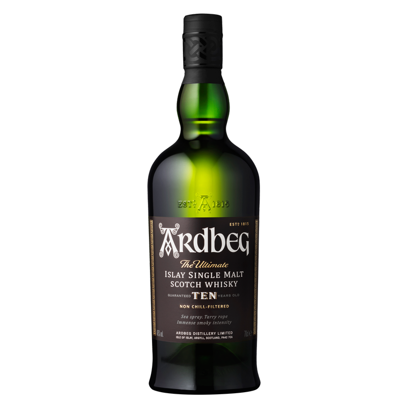 Ardbeg 10 Years Old Single Malt Scotch 750ml (92 Proof) - Ardbeg