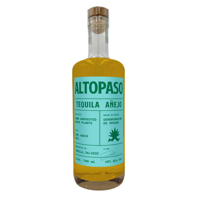 AltoPaso Tequila Anejo 700ml (80 Proof) - Altopaso – BevMo!