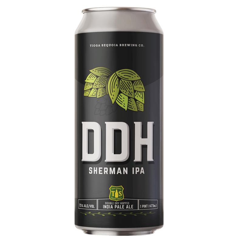 Tioga-Sequoia Brewing DDH Sherman IPA 4pk 16oz Can