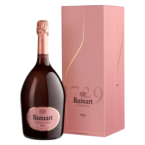 Ruinart Brut Rose NV 750ml Btl 12.5% ABV - Ruinart – BevMo! Ruinart Brut Rose NV 750ml Btl 12.5% ABV - Ruinart – BevMo!