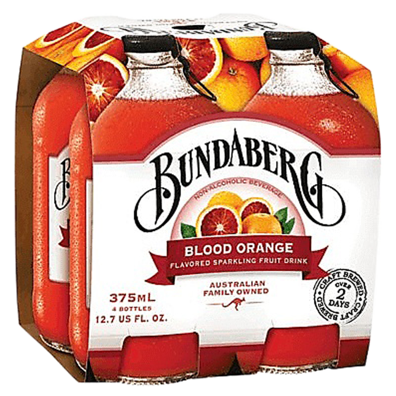 Bundaberg Blood Orange 4pk 375ml Btl - Bundaberg – BevMo!