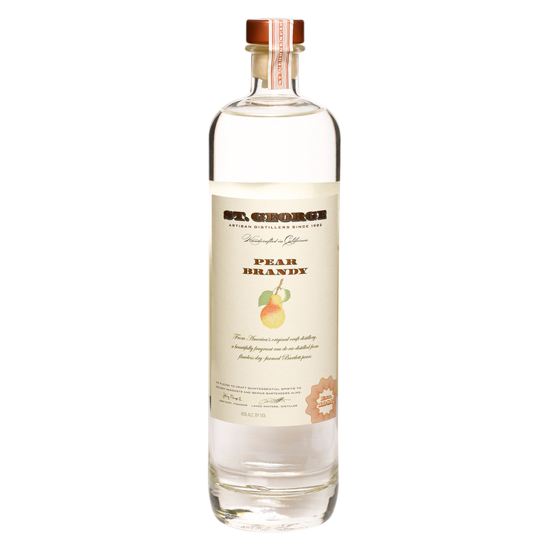 St George Pear Brandy 750ml (80 Proof) - St. George – BevMo!