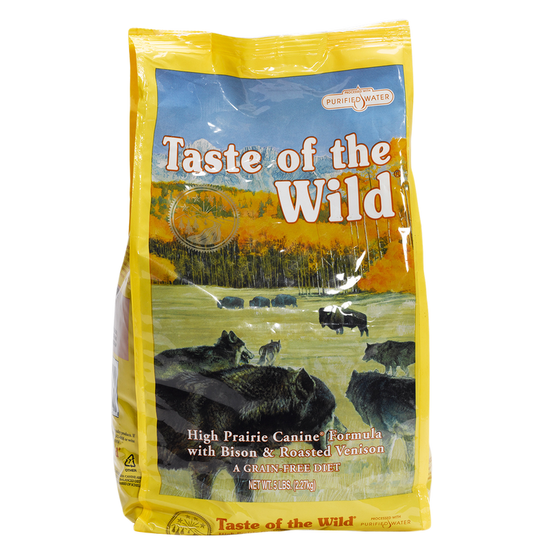 Taste of the Wild High Prairie with Roasted Bison Venison Dry