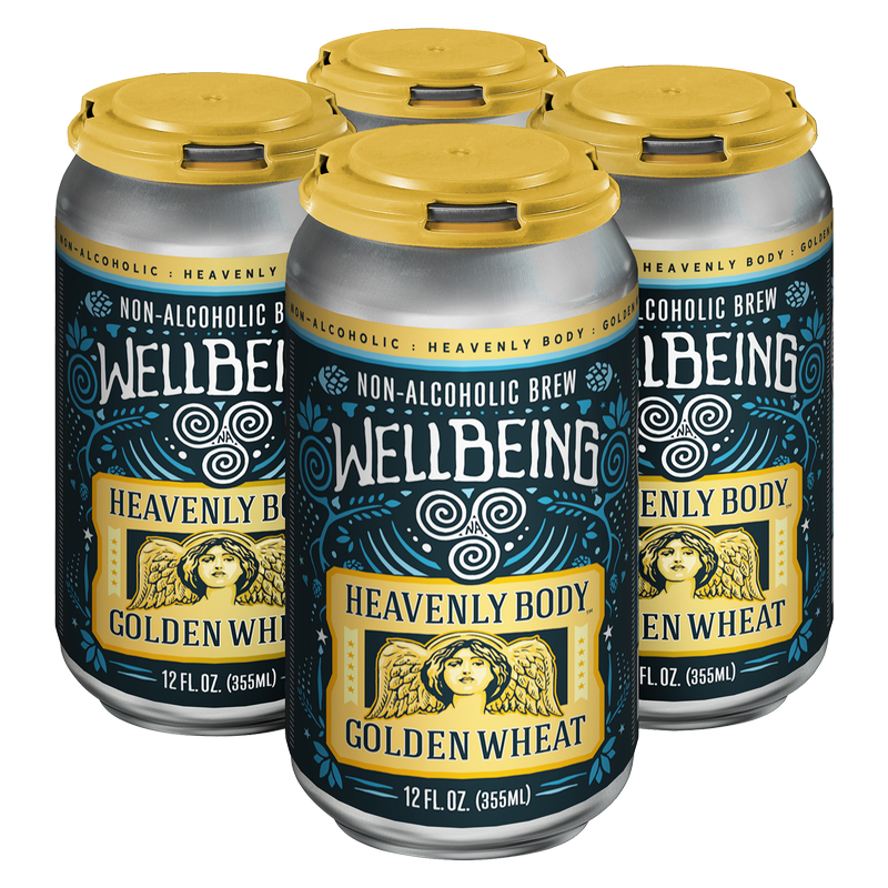 Wellbeing Brewing Co. Heavenly Body Non-Alcoholic 4pk 12oz