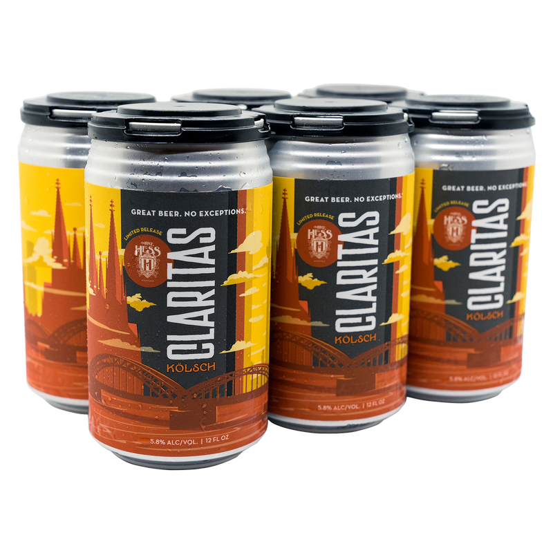 Mike Hess Brewing Claritas Kolsch 6pk 12oz Can - Mike Hess – BevMo!