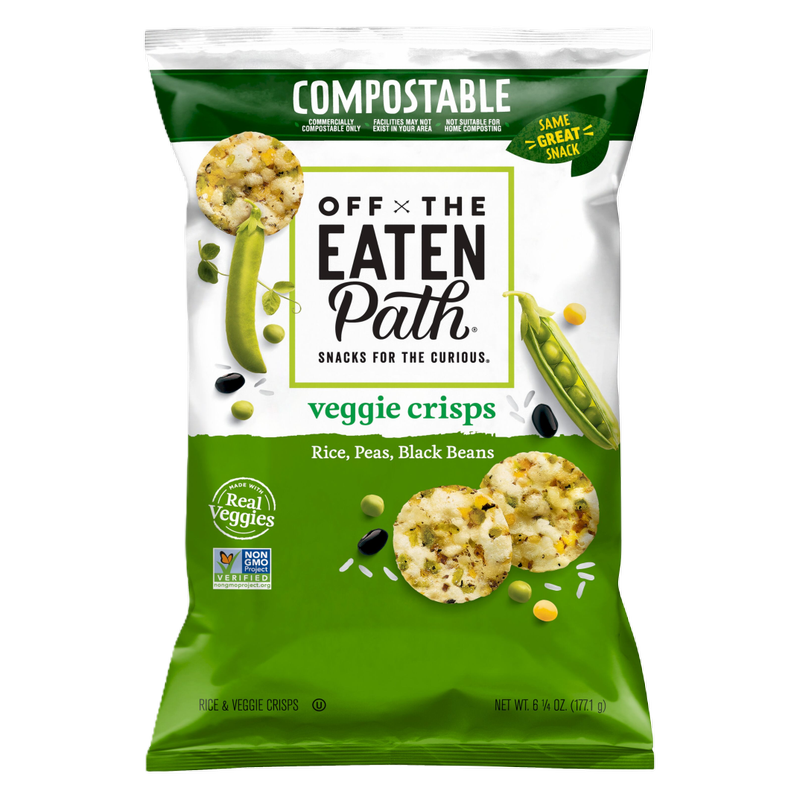 Off the Eaten Path® Rice Peas and Black Beans Veggie Crisps