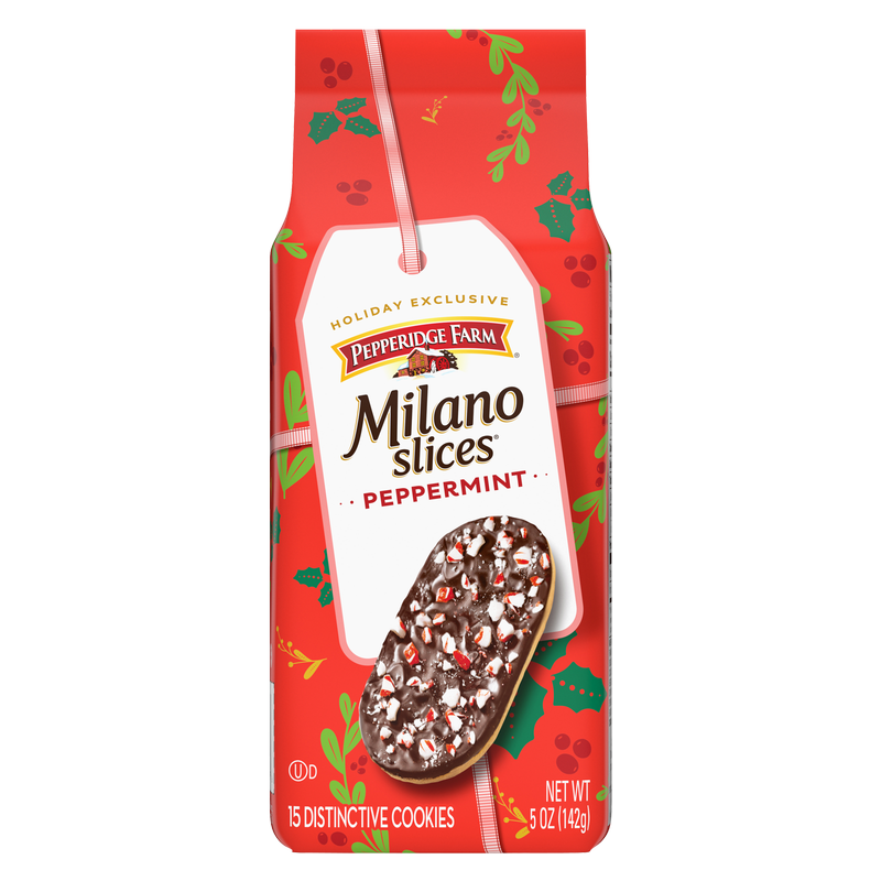 Pepperidge Farm Milano Slices Peppermint Cookies 5oz - Milano – BevMo!