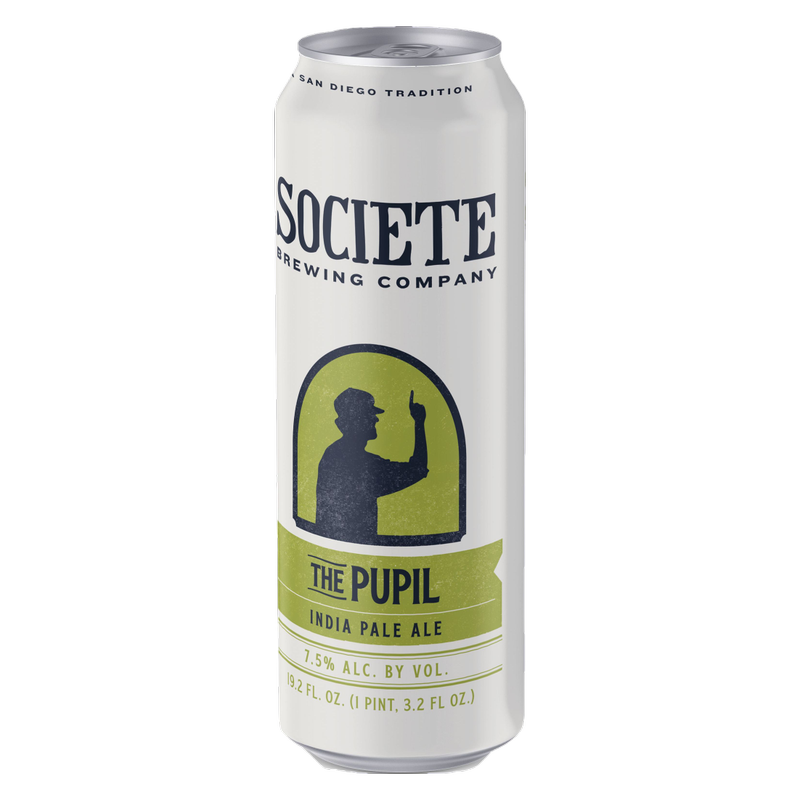Societe Brewing Co. The Pupil IPA Single 19.2oz Can - Societe – BevMo!