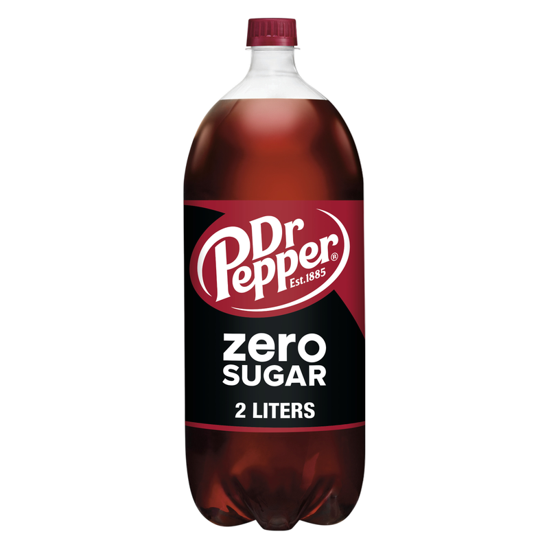 Dr Pepper Zero Sugar 2L Btl - Dr Pepper – BevMo!