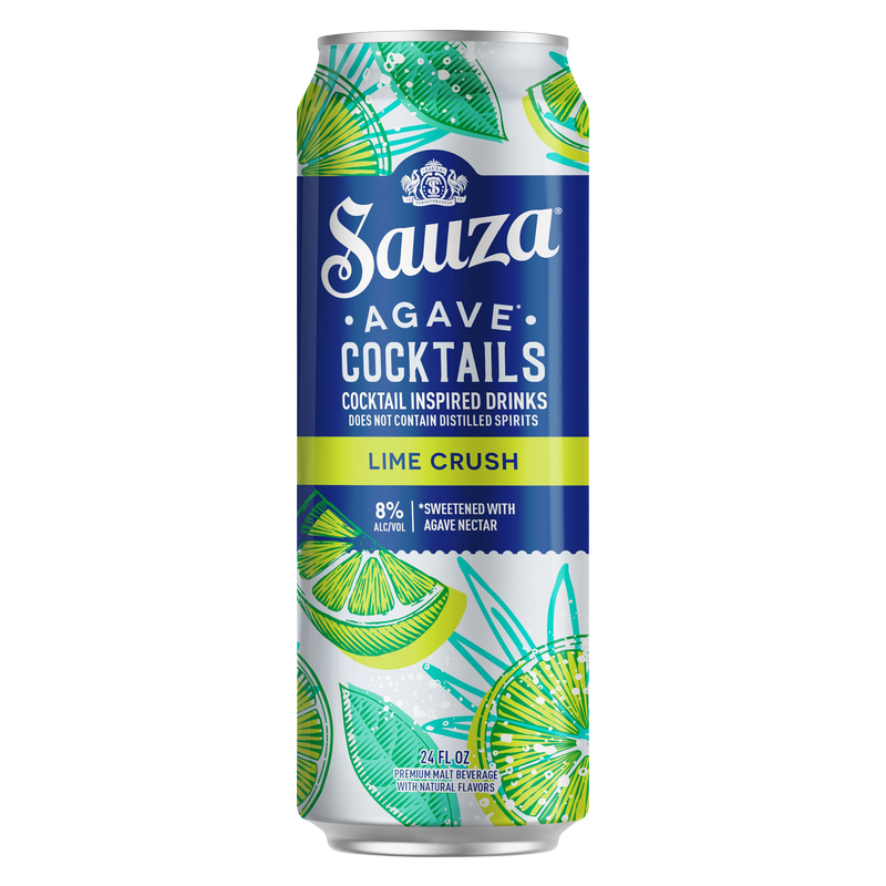 Sauza Agave Cocktails Lime Crush Single 24oz Can (16 Proof) - Sauza  BevMo!