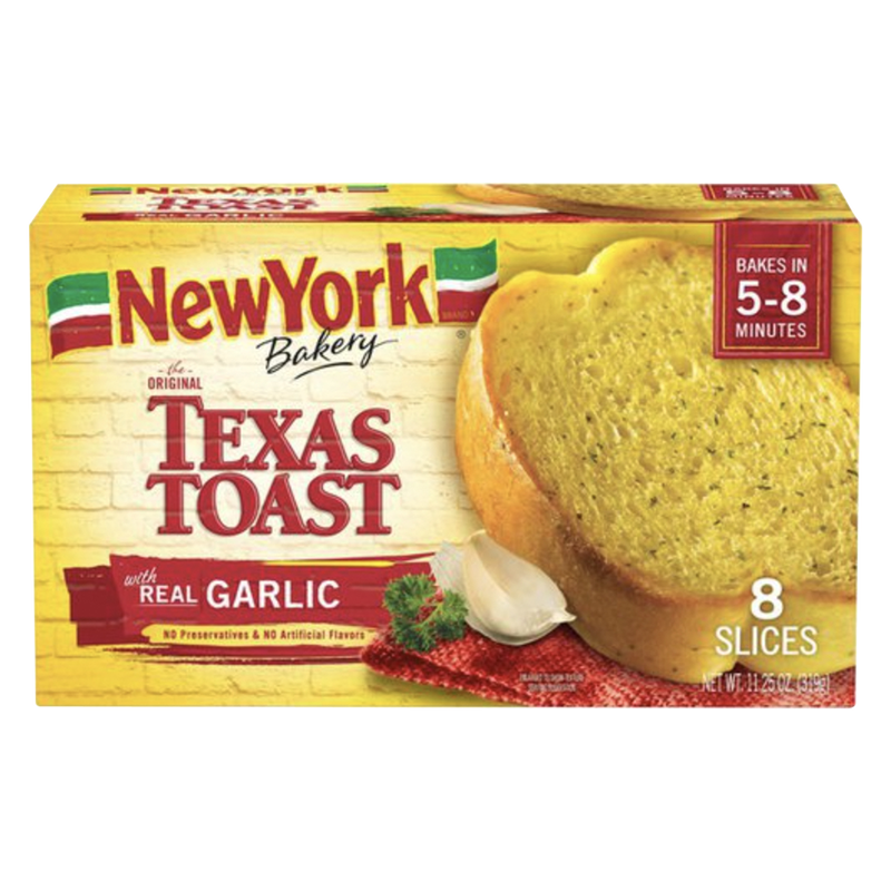 New York Bakery Frozen Garlic Texas Toast - 11.25oz - New York