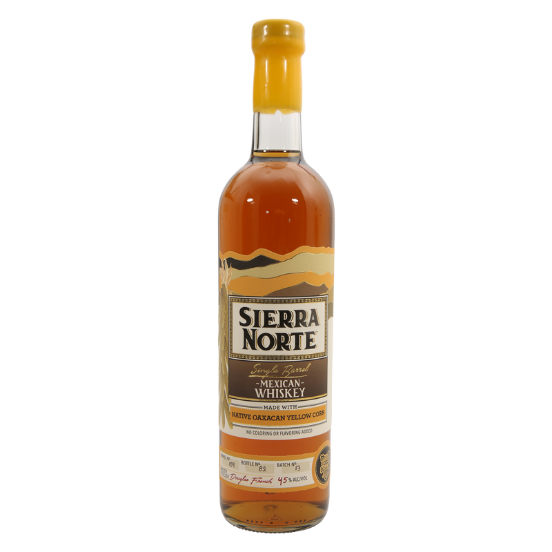 h*o様 OAXACAオアハカ SierraNorte Montana P/O Sierra Norte Mexican Yellow Corn Whiskey 750ml - Sierra Norte – BevMo!