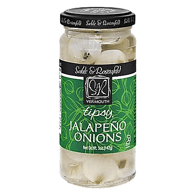 Sable & Rosenfeld Vermouth Tipsy Jalapeno Onions 5oz - Sable