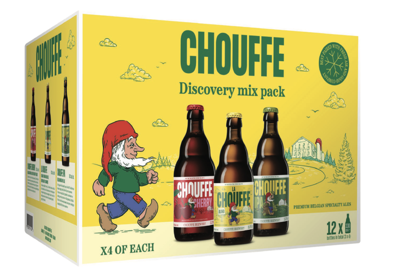Chouffe Discovery Mix Pack 12pk 11.2oz Bottle - La Chouffe – BevMo! Chouffe Discovery Mix Pack 12pk 11.2oz Bottle - La Chouffe – BevMo!