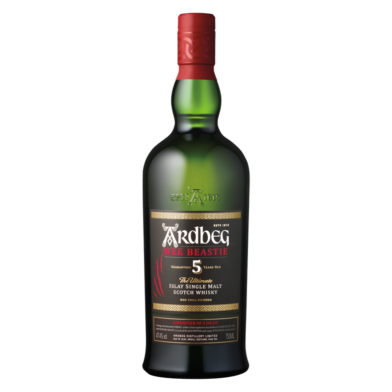 Ardbeg Wee Beastie Single Malt Scotch 750ml - Ardbeg – BevMo!