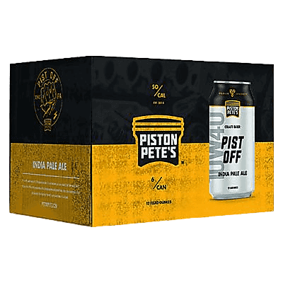 Piston Pete's Pist Off IPA 6pk 12oz Can