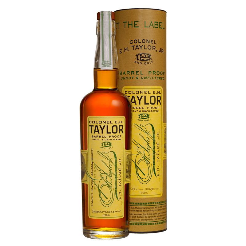 E.H. Taylor Barrel Proof Bourbon 750ml (127.5 Proof) - E. H.