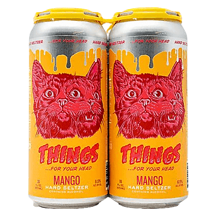 Things Hard Seltzer Mango 4pk 16oz Can