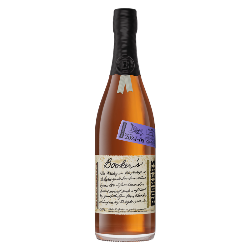 Booker's Kentucky Straight Bourbon Whiskey 750ml (122.4 proof