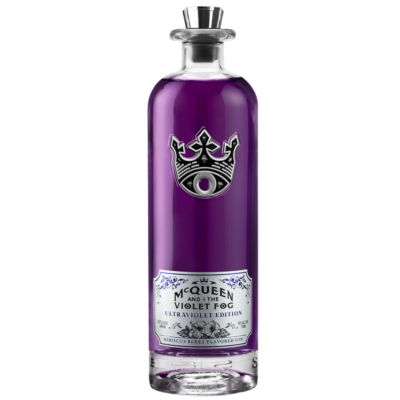 McQueen and the Violet Fog Ultraviolet Gin 750ml Bottle - McQueen
